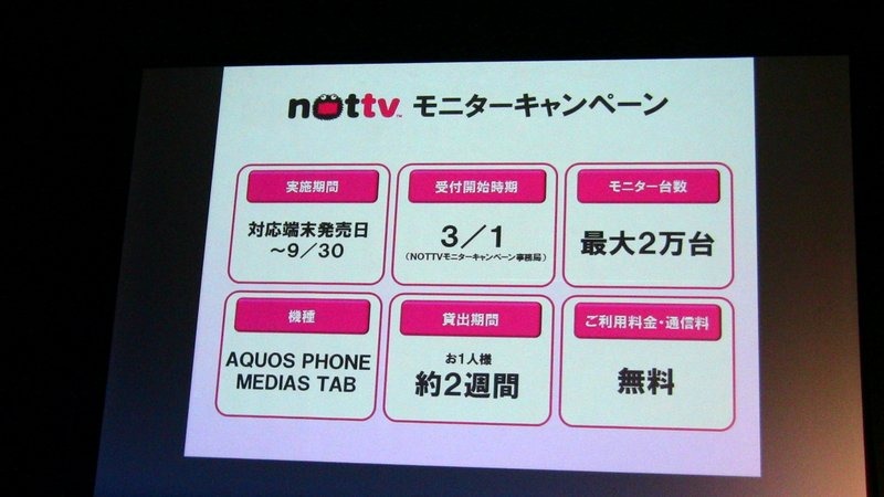 初のスマホ向け放送局「NOTTV」4月開局……どう使う？ どんな番組がある？