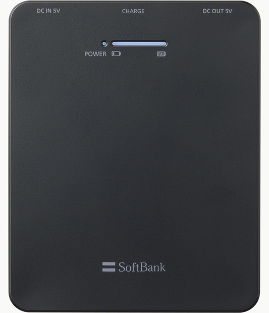 「ULTRA WiFi 4G SoftBank 101SI」付属のモバイルバッテリー