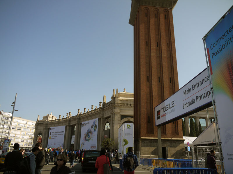 Mobile World Congress 2012会場