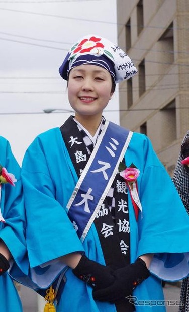 ミス大島 松木愛菜さん