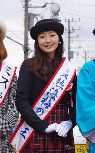 ミス熱海梅の女王 高木菜水さん