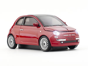 「Fiat 500new red」