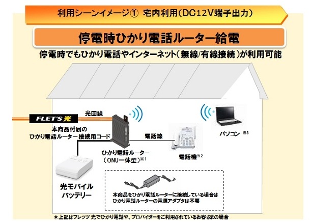 利用シーン（宅内利用）