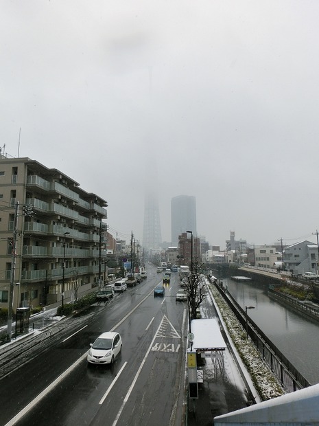 完成当日の東京スカイツリー