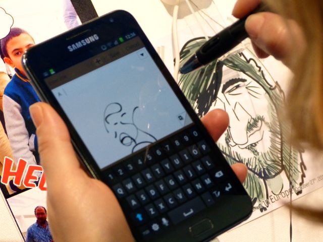 【MWC 2012 Vol.48】GALAXY Note、日本投入に前向き……サムスン電子ジャパン石井圭介専務