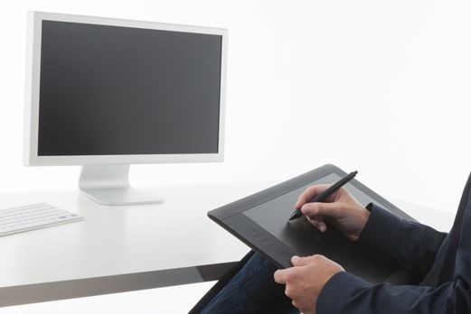 Intuos5の使用イメージ