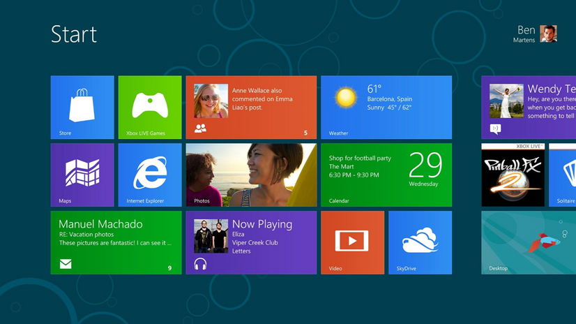 Windows 8のインターフェース「Metro」