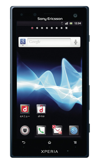 「docomo with series Xperia acro HD SO-03D」Black