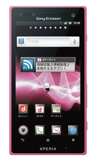 「docomo with series Xperia acro HD SO-03D」Sakura