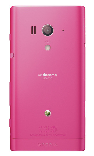 「docomo with series Xperia acro HD SO-03D」Sakura