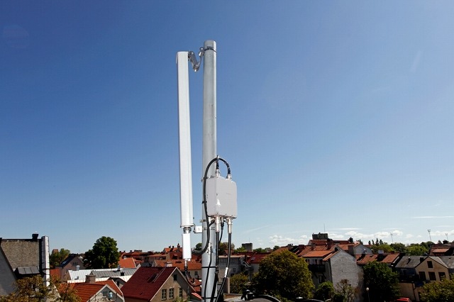 エリクソンがスウェーデンで展開している4G/LTE基地局