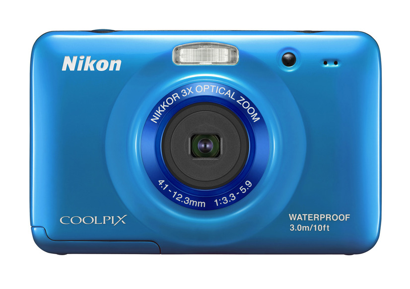 「COOLPIX S30」ブルー