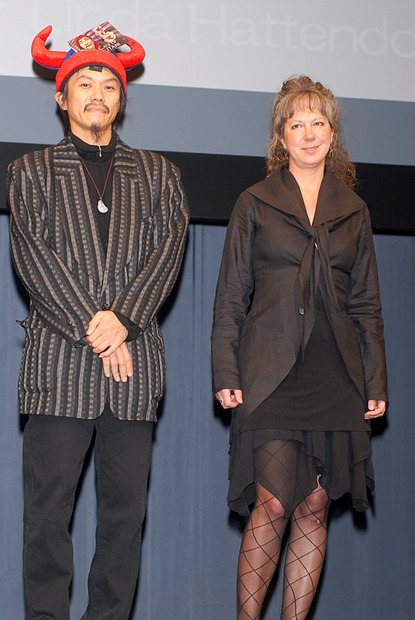 日本映画・ある視点部門作品賞「ミリキタニの猫」のマサ・ヨシカワプロデューサーとリンダ・ハッテンドーフ監督