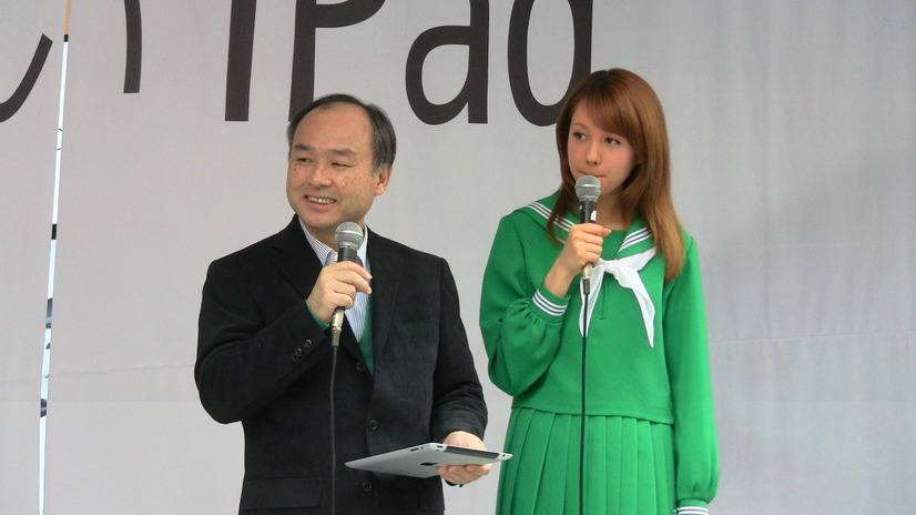 孫社長とトリンドルさんのトークセッション