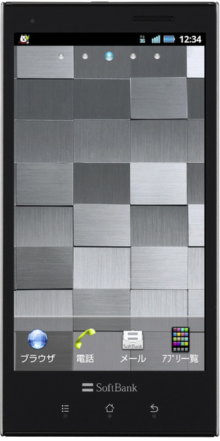 「SoftBank 102P」シルバー