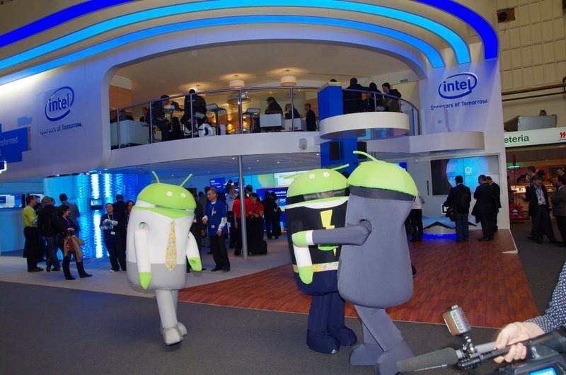 MWC 2012のインテルブース