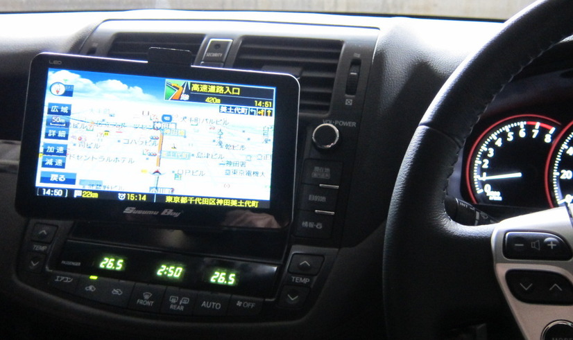「RS-CNTV700」の車載イメージ