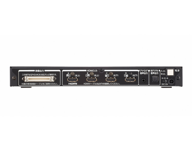 「THD-MBA1」の背面のインターフェース