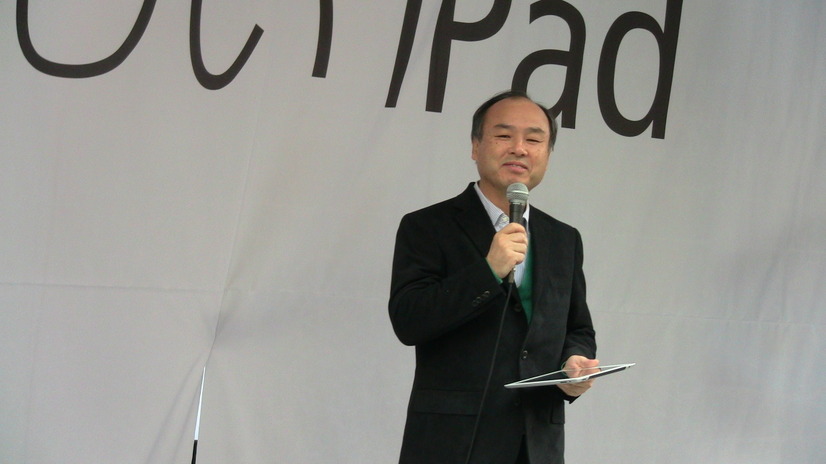 新iPad 発表時の孫社長