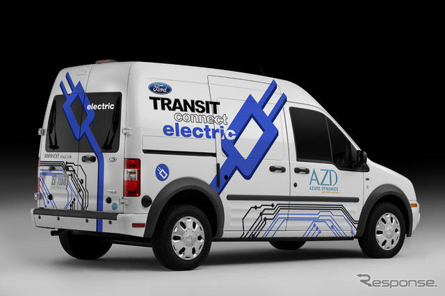 アズール社が生産するフォードの商用EV、トランジットコネクト・エレクトリック