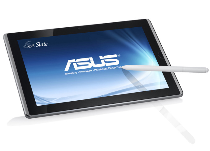 「Eee Slate B121」（型番：B121-1A001M）と付属の専用EMRペン