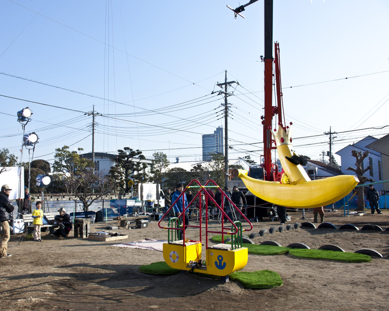 CMメイキング風景