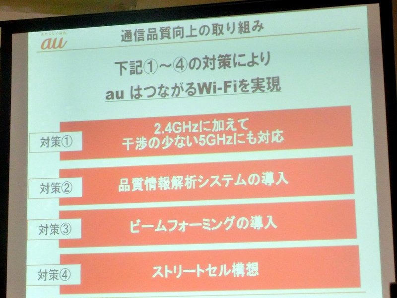 「つながるWi-Fiを目指す」