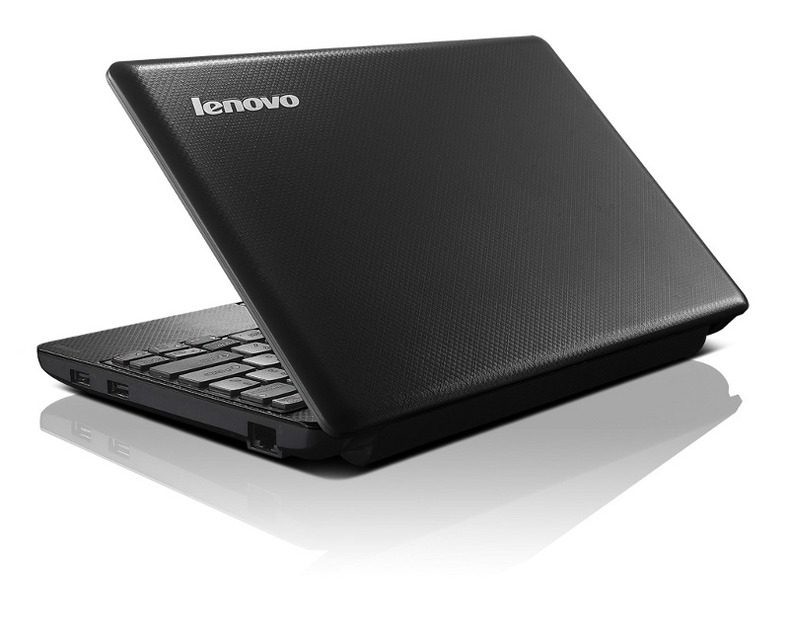 「IdeaPad S110」ブラック斜め