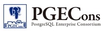 「PostgreSQLエンタープライズ・コンソーシアム」ロゴ