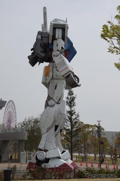 実物大ガンダムの展示や「ガンダムフロント東京」が出展する「ダイバーシティ東京」が4月19日オープン