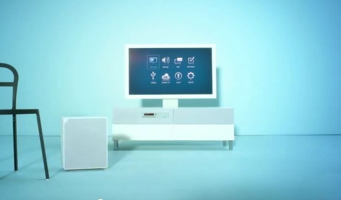 無線接続が可能なサブウーハーを付属