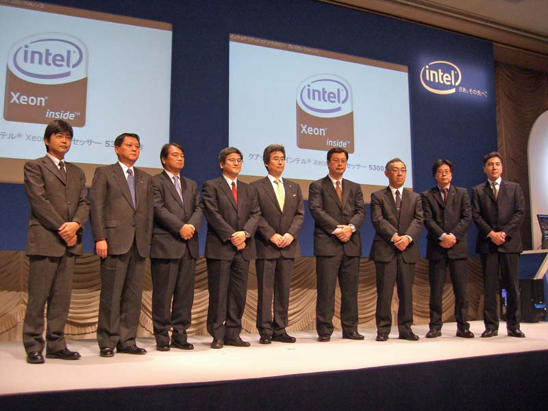 デル、東芝、IBM、NEC、HP、日立、富士通、マイクロソフトの担当者