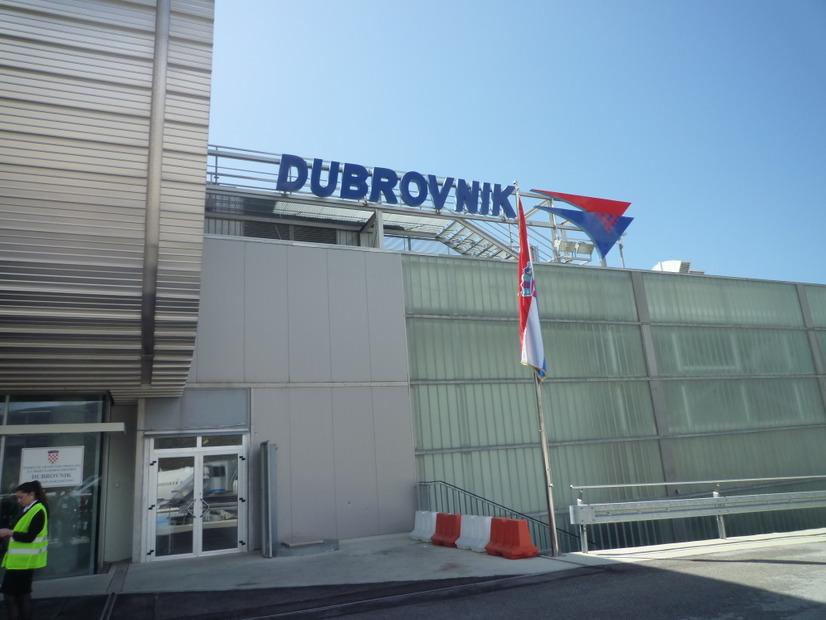 開催地ドゥブロヴニクの空港