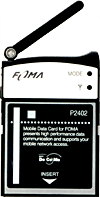 CFタイプのFOMA通信カード「P2420」が11/28に発売