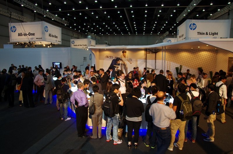 【HP GIS 2012（Vol.1）】Ivy Bridge搭載のUltrabook2モデルを発表！