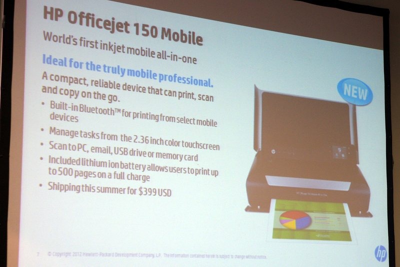 HP Officejet 150 Mobile All-in-One