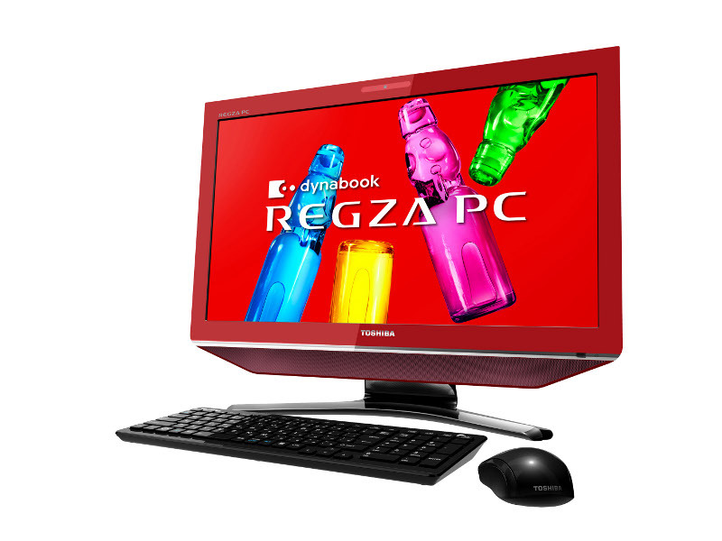 「REGZA PC D732」シャイニーレッド