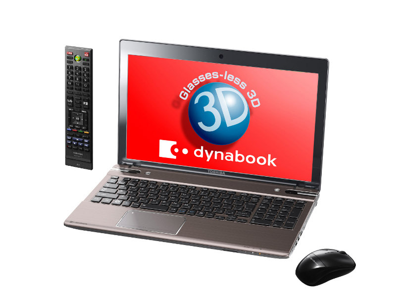 「dynabook Qosmio T852/WDTFB」斜め