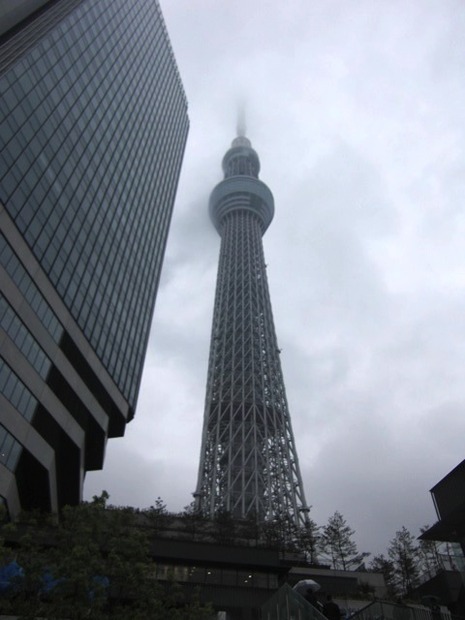 東京スカイツリー（5月22日、開業初日）