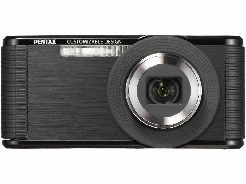 「PENTAX Optio LS465」サファイアブラック