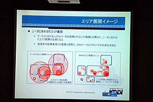 　総務省は5日、2.5GHz帯を利用した広帯域移動無線アクセスシステムの導入に向け、今後の免許方針案等の検討の参考とするための公開カンファレンスとして「BWAカンファレンス」を都内で開催した。