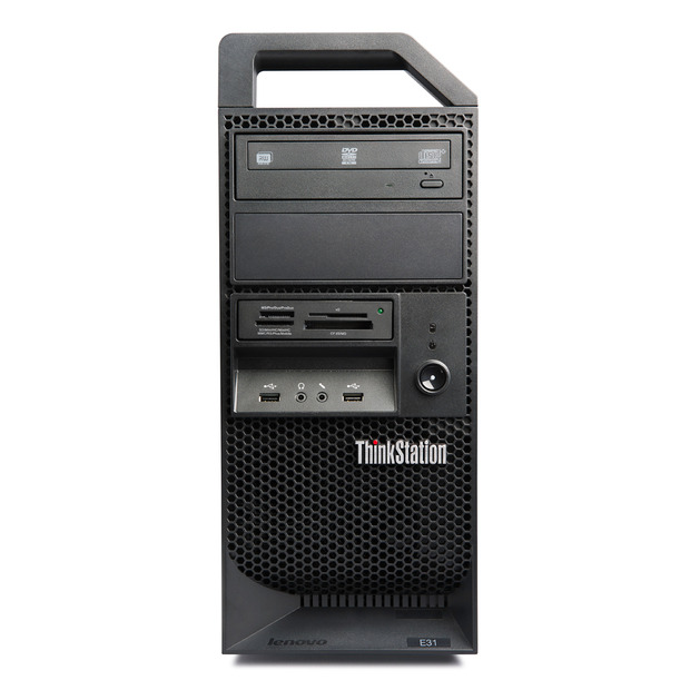 「ThinkStation E31」正面