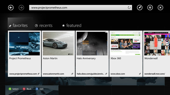 Internet Explorer for Xbox