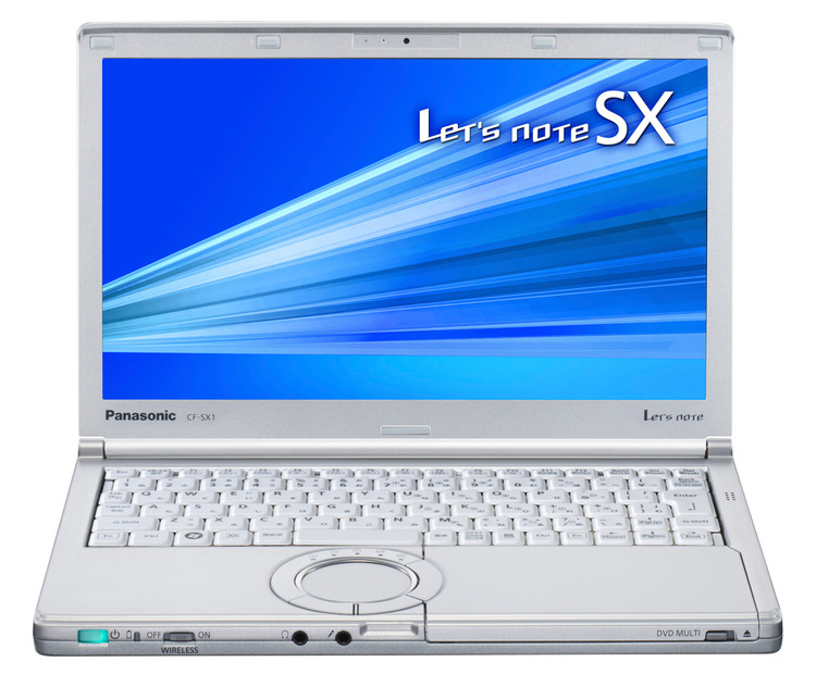 スペックアップを図った12.1型液晶・DVDドライブ搭載「SX1」シリーズ