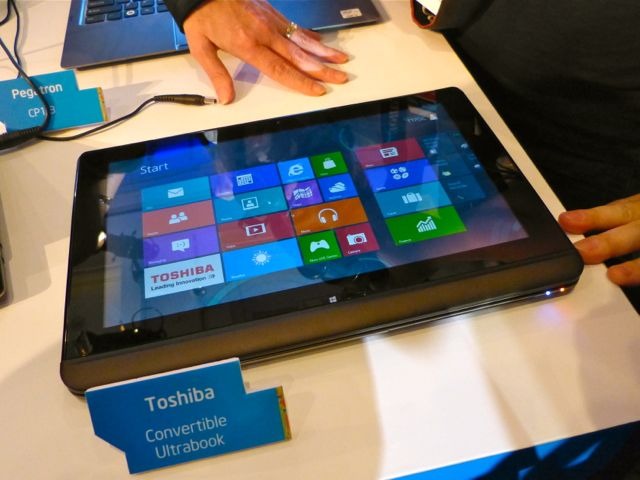 東芝が開発中のコンバーチブル型Ultrabook