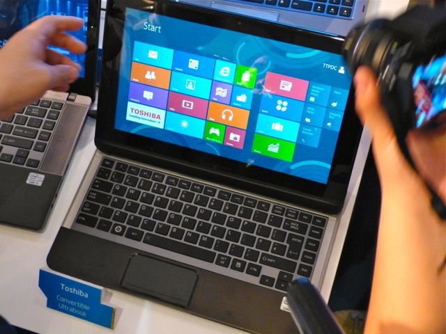 東芝が開発中のコンバーチブル型Ultrabook