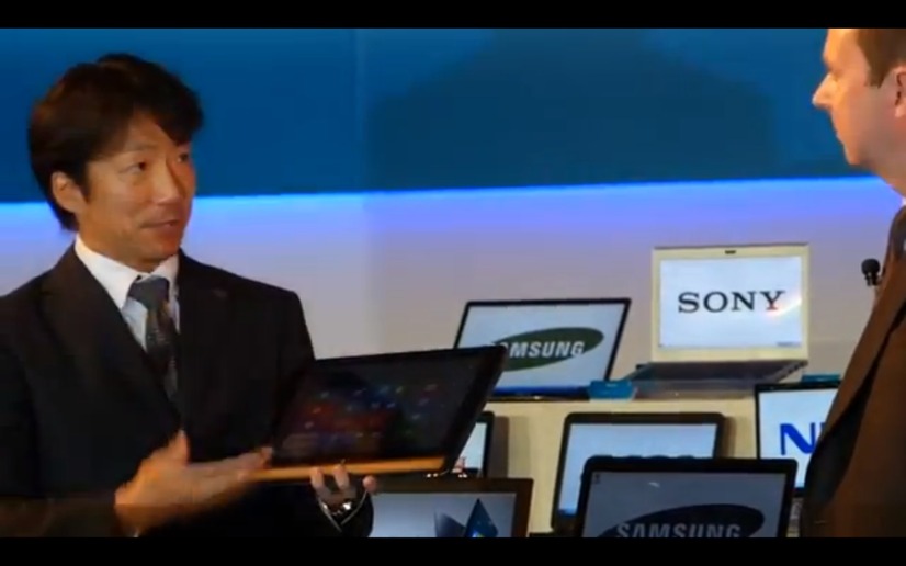 【COMPUTEX TAIPEI 2012 Vol.10】東芝が開発中のPCをプレビュー［動画］