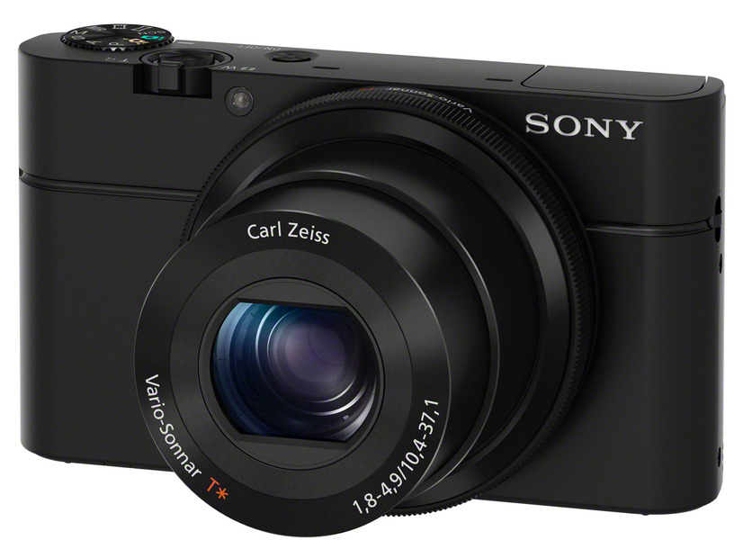 「DSC-RX100」前面