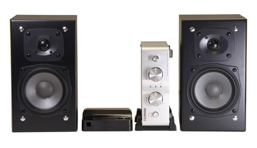 Wireless Dock for iPod ブラック KENWOOD製アンプ・スピーカセット