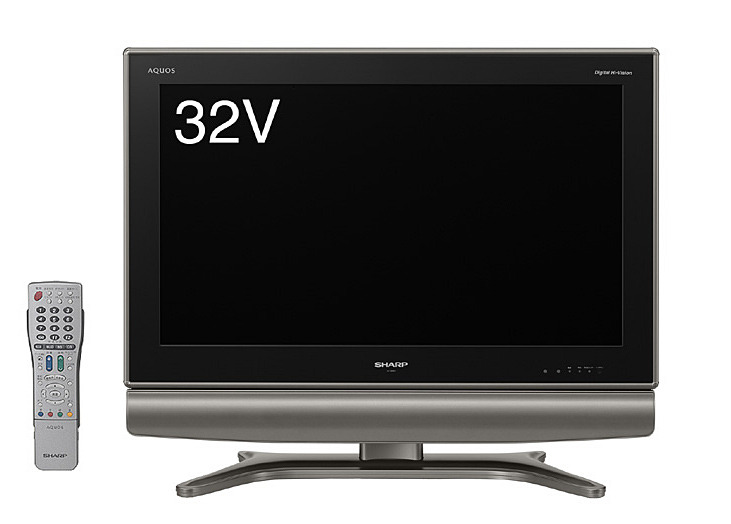 32型フルHD液晶テレビの「LC-32GS10」（アンダースピーカータイプ）